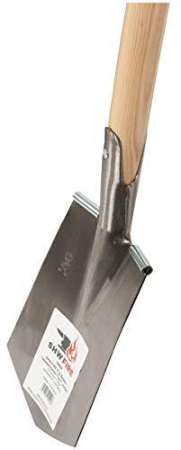 SHW-FIRE - Vanga da donna leggera con manico in legno di frassino da 93 cm con impugnatura a T, ideale per lavori di giardinaggio