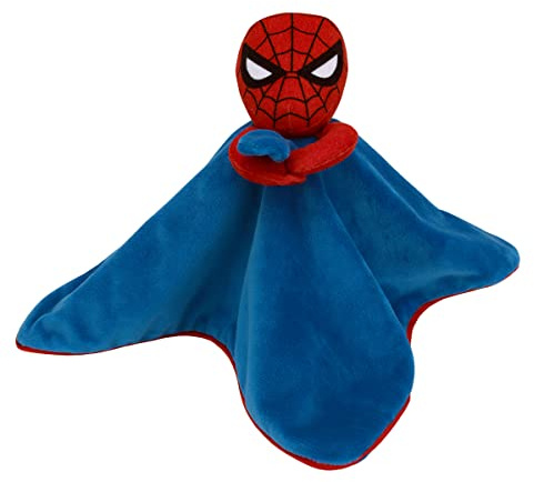 Marvel Spiderman Couverture de sécurité Super Douce pour bébé Bleu et Rouge