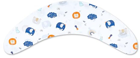 Totsy Baby Stillkissenbezug XXL Seitenschläferkissen Baumwolle - Pregnancy Pillow Schwangerschaftskissen Bezug für Lagerungskissen Oeko-Tex