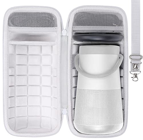 co2CREA Hart Tasche Schutzhülle für Bose SoundLink Revolve+ Plus/Revolve+ (Serie II) tragbarer Bluetooth-Lautsprecher,Case passt für Lautsprecher and Ladeschale (Nur hülle,Ohne Lautsprecher)