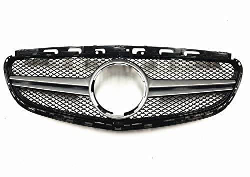 Front Grill Kühlergrill Für Mercedes Für Benz E-Klasse W212 2014–2016 Für AMG E200 E250 E300 Auto Obere Stoßstange Haube Mesh Body Kit Grid Grill Nieren Kühlergrill