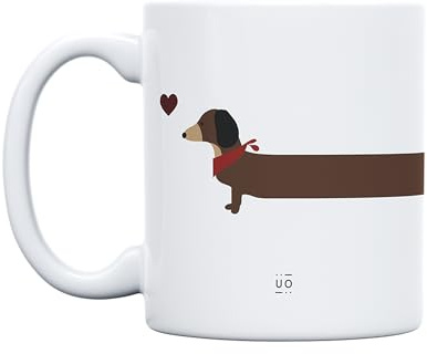 UO Taza de regalo con mensaje Te quiero infinito, regalo para amigas, regalo para amigos, regalo para parejas, regalo original de Navidad, regalo amigo invisible original, 350 ml, Cerámica