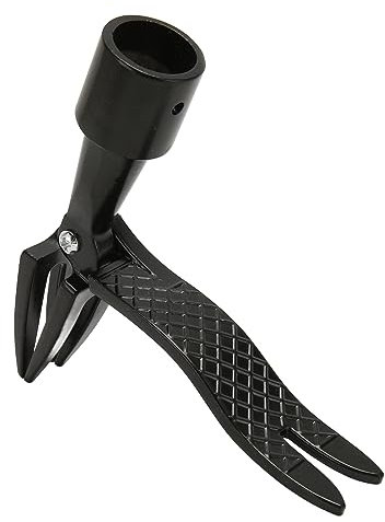 KIMISS Stand Up Puller, 4 Claws Sturdy Steel Anti Slip Safe Stable Pulling Tool High Gth Widely Used for G Ackyard Lawn