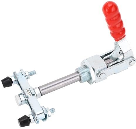 SUNGOOYUE Grapa de Palanca Push-pull con Cabezal Regulable y Diseño Ergonómico y de 65,5 Mm para Armarios Sierras de mesa. Material de Hierro para Resistencia a la erosión. Fuerza de Sujeción de