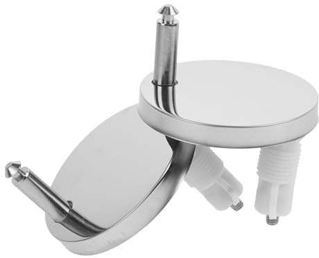 Sewroro Set 2 Viti di Fissaggio e Bulloni per Sedile Wc, Accessori di Ricambio per Cerniere del Water, Kit Resistente e Durevole per Riparazione Bagno