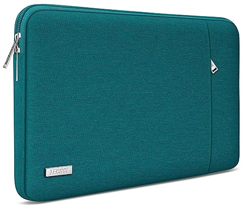 TECOOL 13,3 Zoll Laptop Tasche Hülle MacBook Tasche für MacBook Neo,Teal | Macbook Tasche für MacBook Neo Air 13 M5 M4 M3 M2 2026-2010,Mac Pro 13/Pro 14 M5-M1 2026-2012,13,3 wasserdichtem Schutzhülle