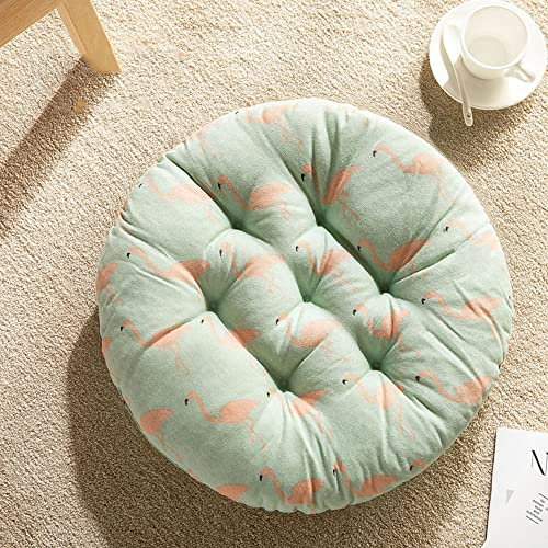 Dickes Stuhlkissen, 40 x 40 cm/50 x 50 cm, quadratisch/rund, Stuhlkissen, Outdoor-Lounge-Kissen, Bodenstuhlkissen, Esszimmerstuhl-Pad-Kissen für Garten, Bürostühle (Farbe: #31, Größe