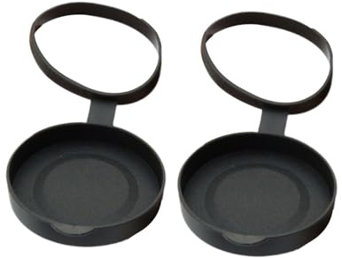 BaotyJie Objektivkappe Fernglas Schutz Zubehör Dunkel Kompakt Hochwertig 10x42 Direkter Ersatz Geschenke Hülle für Ferngläser, Zielsetzung