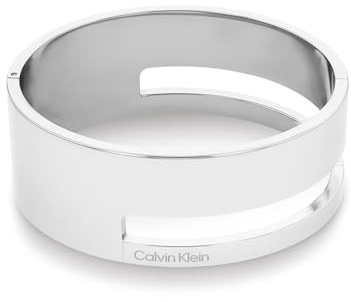 CKJ Calvin Klein Armreif für Damen Kollektion GEOMETRIC ESSENTIALS aus Edelstahl - 35000674