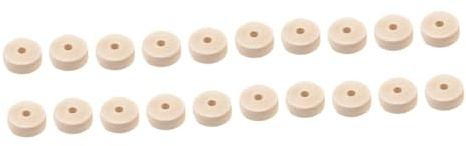 Operitacx 2 Set Ruote Legno Non Lavorate Rondelle Legno Grezzo Per Progetti Diy Creativi E Giocattoli Educativi 50 Pezzi*2