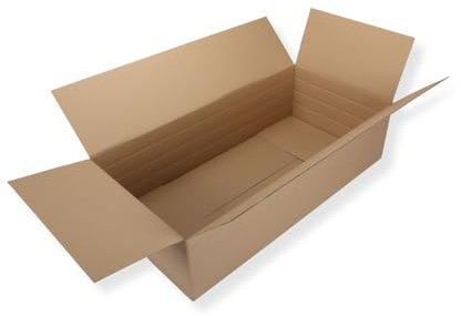 2 St. Faltkarton 1200x600x300 braun 2-wellig EB-Welle Versandverpackung Bücher,-Umzugskartons