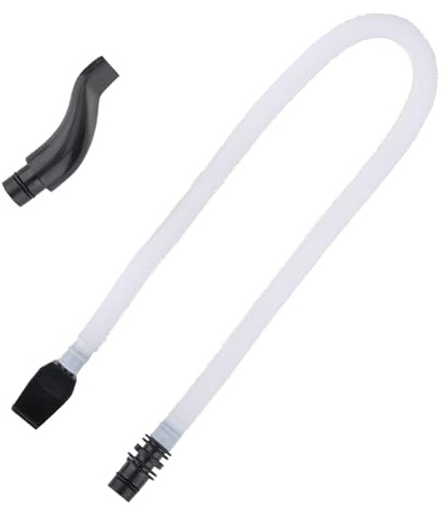 Bnineteenteam Melodica Tube, Plastic Long Flexible Melodica Hose with a Black Melodica Mouthpiece, 22.4 Inch Length Performance Accessory Musical Instrument Accessories