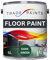 Heavy Duty Quick Dry Floor Paint - Garage, Workshop, Warehouse, Industrial Floor Paint - Ideal For Concrete, Stone, Brick, Wood & Metal (British Racing Green BS14C39, 5 l Pack of 1)