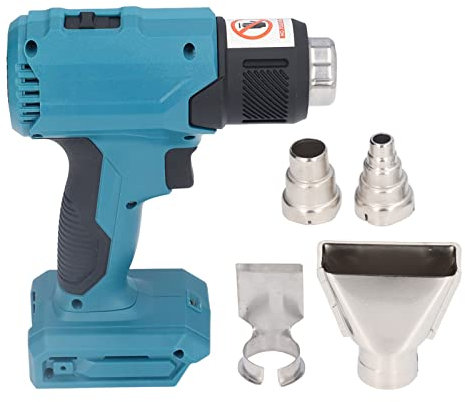 Pistola de Calor Inalámbrica, Pistola de Soldadura de Plástico para Embalaje, Aire Caliente, ABS Inalámbrico, 3 Engranajes, Portátil Recargable