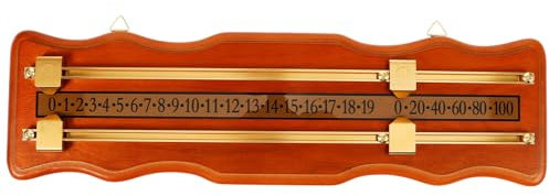 Happyyami 1satz Snooker Zähltafel Aus Hochdichteplatte Präziser Punktestand Für Billard Und Snooker Elegantes Design Mit Metallrahmen Für Spieler Und Turniere