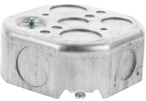 Artibetter Data [ Scatola Elettrica Esterna Scatola Di Giunzione in Ferro Zincato Resistente Alle Intemperie Per Protezione Cavi in Installazioni Elettriche Esterne