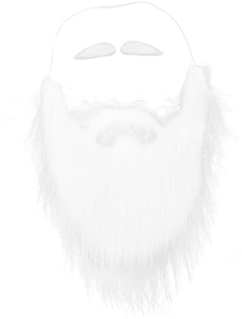 SOIMISS 3sätze Fake Beard Eyebrow Für Weihnachten Langlebiges Kostümzubehör Aus Einfache Anwendung Für Festliche Auftritte Und Cosplay Für Partys Und Feiern