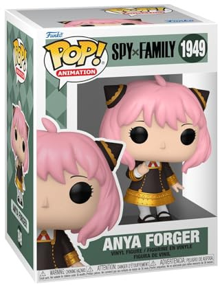 Funko Pop! Animation: Spy X Family - Anya Forger - Samling Vinylfigur - Presentidé - Officiell Merchandising - Leksaker för Barn Och Vuxna - Anime Fans - Samlarfigur