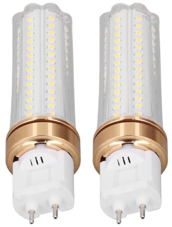 Hyuduo 2 Piezas 20 W G12 Bombilla LED de Maíz 2000 LM ángulo de Iluminación de 360 ​​Grados SMD Chip LED Bombilla de Maíz Luces de Techo Luces de Calle Hogar para Exterior Interior