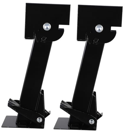 Gatuida 2stücke Anhänger Stabilisator Jack Mit Verstellbarer Belastbarer Trailer Stützfuß Für Wohnmobil Reparatur Kompakt Und Praktisch