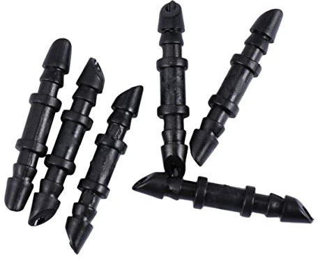 Luxshiny 20pcs Hose Connector Capillary Joint Fitting Tube Adapter for Watering Hoses Plumbing Fittings