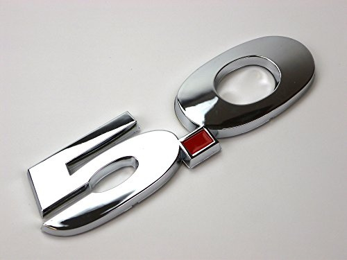 Garage-SixtySix Emblem Aufkleber 5.0/5,0 Chrom