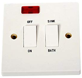 Synergy Tech Int Dual Immersion Switch With Neon Indicator, Push Button, ON-OFF