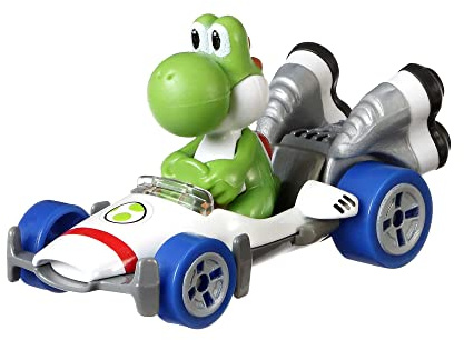 Mario Kart Characters and Karts as Hot Wheels 1:64 Die-Cast Cars, GBG29