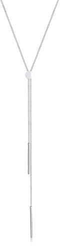 Elli Halskette Damen Y-Kette Geo Stab Basic Trend Blogger in 925 Sterling Silber
