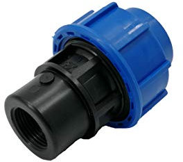 PP-Klemmfitting auf IG, 32mm x 3/4