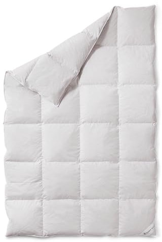 Koru Style Superior Daunen Bettdecke 135x200 cm – 90% Landdaunen / 10% Federn – Bettdecke Winter – Daunendecke 135x200 cm – Made in Germany – Wärmeklasse 3 (warm)