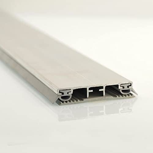Löffert® Universalprofil Alu/Gummi | 5000 mm | Aluminium-Profile & Zubehör für 16mm Stegplatten Polycarbonat HKP