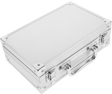 Gadpiparty Boîte à Outils Aluminium Petit Modèle Multifonctionnel Organisateur Et Rangement pour Outils Utilisation Et Professionnelle