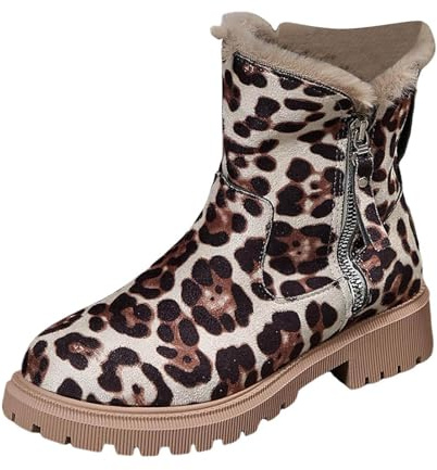 Stivaletti Caldi Donna Offerta Doposci Donna Neve Impermeabili Stivale Donna Comodo Stivaletto Uomo Invernale Scarponi Sci Donna Scarponi da Sci Donna Scarponcini Neve Donna