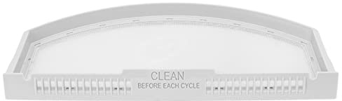 BAFOVY Filtro Lanugine Asciugale in Acciaio Inossidabile WE03X23881 Sostituzione per Essiccatori GE GTD45EASJWS GTD84GCSN0WS GTD75GCSL0WS GTD42GASJ1WW con Telaio ABS Massimizza l'essiccazione