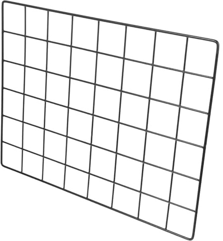 EXAOMBLE Panel De Pared De Rejilla Metálica para Fotos 30x40 Cm, Estructura De Hierro, Diseño Nordico Creativo, Expositor Colgante para Decoración De Pared Imágenes y Soporte para Guardar Fotografías
