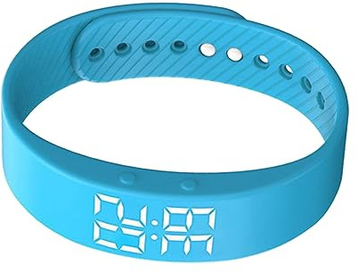 SEWACC Bracciale Intelligente in Silicone Cinturino Led Braccialetto Sportivo Per Fitness Monitoraggio Passi e Calorie Adatto Per Allenamenti e Amici