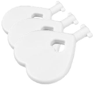 Vinabo 20PCS Protector Enchufes para Bebes con 2 llaves, Tapa de enchufe universal para seguridad infantil, Protección de enchufe eléctrico para bebé para el hogar (Blanco) (Paquete de 3)