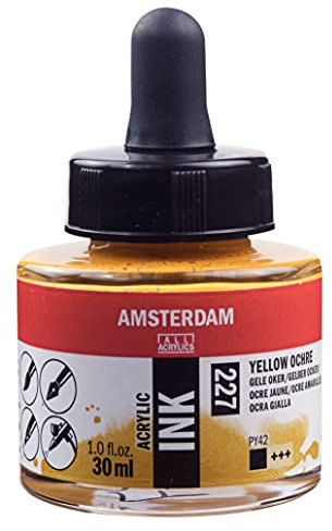 Amsterdam ACRYLC Tinte, Gelb, Ocker, Einheitsgröße