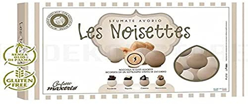 Confetti Maxtris con NOCCIOLA tostata, Les Noisettes Avorio (4 Gusti), Assortito