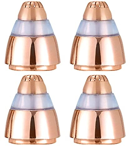 ZZALLLLot de 4 épilateurs pour Tondeuse à Sourcils avec tête de Rechange pour Rasoir sans Douleur
