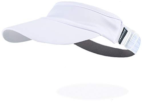 Ruphedy Sonnenschild Damen Sommer Sport Visier Hüte für Golf, Tennis, Laufen Sonnenhut - verstellbar & packbar