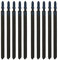 EMSea 10 unids T136A hojas de sierra de calar acero de alta velocidad 107mm longitud de trabajo recta corte rápido T-Shank hojas de sierra para madera metal