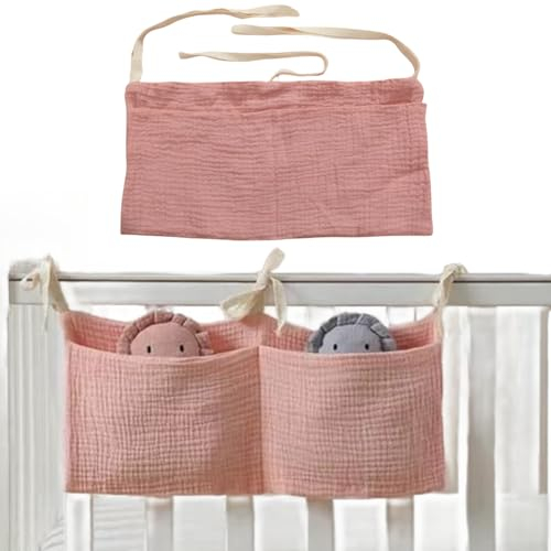 Baby Kinderzimmer Organizer,Babybett Organizer Hängend,Baby Kinderbett Organizer,Betttasche Spielzeugtasche,Babybett Organizer,Kinderzimmer Hängender Bett Organizer Aufhängen,Für Kinderbett Babybett