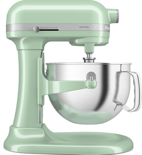 KitchenAid Robot da Cucina - Artisan - Robot da cucina multifunzione con ciotola sollevabile - Con 5 accessori - 5,6L - Pistacchio