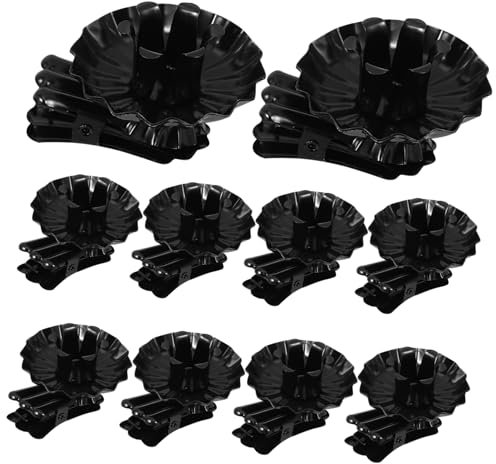 FUNOMOCYA Weihnachtskerzenhalter Clips Aus Metall 10 Stück Zarte Kerzenhalter Für Weihnachtsbaumdekoration Bruchfest Und Wiederverwendbar