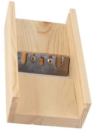 Biseau à Savon, Coupe-Savon Réglable en Bois De Pin Fait à la Main, Outil De Coupe De Raboteuse, Coupe-Bougie à Savon, Coupe-Pain De Bougies en Biseau.