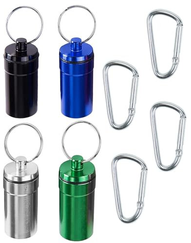 TOZBLEU 4 pcs Posacenere Portatile Tascabile,Posacenere Tascabile Viaggi,Mini Posacenere da Sigaretta,Tascabile Portacenere in Metallo,Mini Posacenere Tascabile,per Fumatori,Viaggio