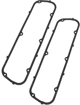 Partuto 2 Pcs Rubber Vehicle Valve Cover Gasket Seal Black Replacement