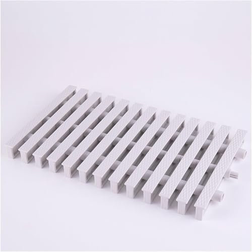 ZIFTtyA Abflussgitter for Schwimmbäder, Abdeckleiste for Aktivitätsgitter, Flexibles Rinnen-Abflussgitter, Ablaufgitter(30x100cm)